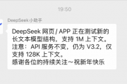 提升7倍 DeepSeek官宣测试全新大模型：或为V4 Lite