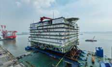 世界最大规模海上换流站！“海风之心”完成海上安装正式启运