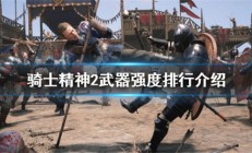 骑士精神2怎么拿盾（骑士精神2武器强度排行介绍）