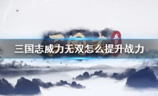 三国志威力无双武将怎么升级快（三国志威力无双怎么提升战力）