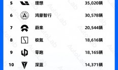 5月新能源车企销量榜：比亚迪一路绝尘