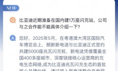 1万个桩打底！比亚迪又有5000个闪充桩确认