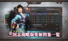 三国志战略版张姬有啥用（三国志战略版张姬图鉴一览）