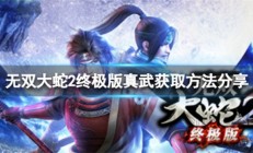 无双大蛇2终极版全仙武（无双大蛇2终极版真武获取方法分享）