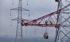 大载重无人机助力！500千伏输变电工程跨长江放线作业顺利完成