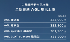 降价10万的奥迪A6L 登味似乎没那么重了