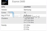 首款2nm芯片来了！三星Exynos 2600多核成绩突破1.1万分：冲进第一梯队