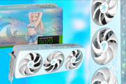 蓝粉动漫风！映众推出RTX 5070樱花限定版：隐藏供电+磁吸背板