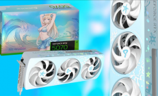 蓝粉动漫风！映众推出RTX 5070樱花限定版：隐藏供电+磁吸背板