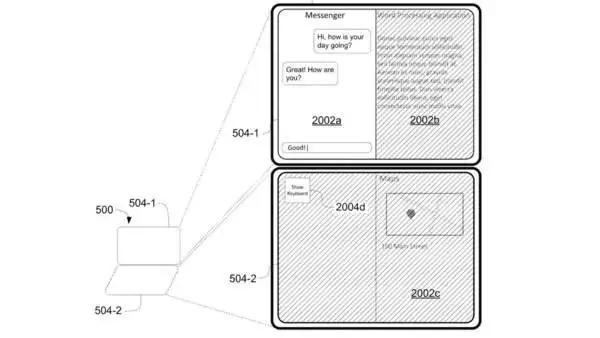 可以折叠的ipad（专利曝光！曝可折叠iPhone/iPad自定义界面正在开发中美术馆偶遇Lisa与LV三公子？，两人花园中晒太阳，网友质疑在摆拍） 第2张