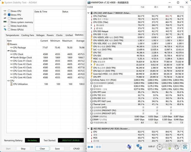 AMD 锐龙7 7800X3和Intel i9 14900K详细对比测评 7800X3 Intel 14900K测评 第16张