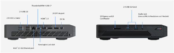 华硕推出NUC 14 Performance迷你主机：主打商用、ROG NUC衍生款 Performance 迷你主机 第3张