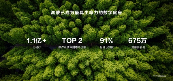 华为鸿蒙超越iOS成中国操作系统份额Top2！代码超1.1亿行 华为鸿蒙 中国操作系统 第3张