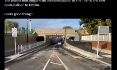 英国花2.37亿英镑修了条地下通道 中国能建世界第一高桥！