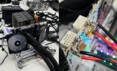 物理级防烧方案！大神魔改RTX 5090：16针接口直接焊死在PCB上