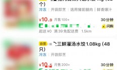 9.9元一大袋的速冻饺子可以吃吗？对身体有什么坏处？为什么这么便宜？