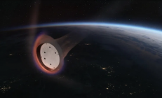 扁平圆盘造型载荷1000公斤 SpaceX星落返回舱完成首飞