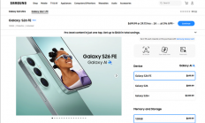 4699元起！三星Galaxy S26 FE开售：Exynos 2500、首发预装One UI 9