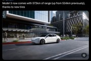 欧版特斯拉Model 3换上新轮胎续航猛提7%！但代价就是更吵了