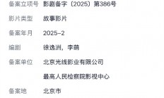 犯罪片《最暖的归途》立项：《第二十条》同编剧