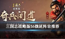 三国志战略版S6新武将魏延阵容搭配（硬核推荐）