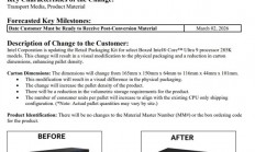 Intel旗舰酷睿Ultra 9 285K包装上新：更小、更轻、更简约