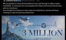 《红色沙漠》销量突破三百万