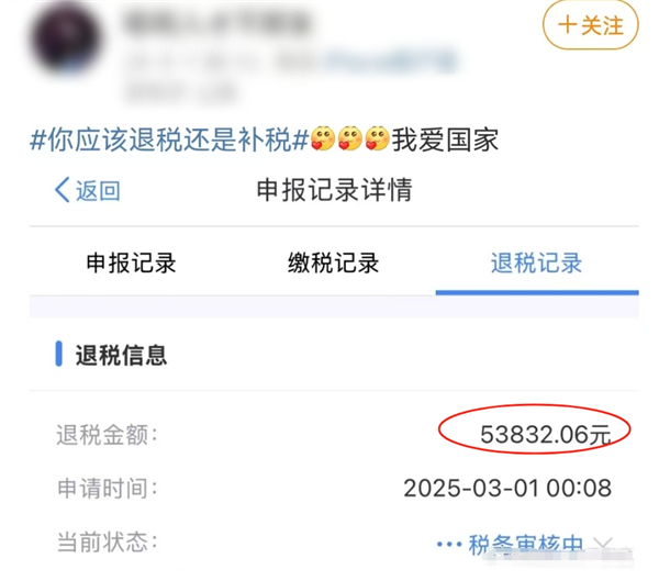 2024年度个人所得税开退：有人退了5万多！ 个人所得税 第1张