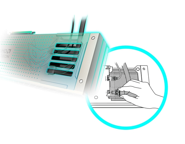 蓝宝石首次为RX 9070 XT配备16针供电接口：帅气隐藏、自带保险丝 蓝宝石RX XT 第2张