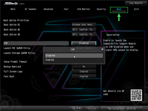 AMD RX 9000系列显卡不再支持BIOS/CSM老主板！教你一招打开UEFI 9000系列显卡 打开UEFI 第3张