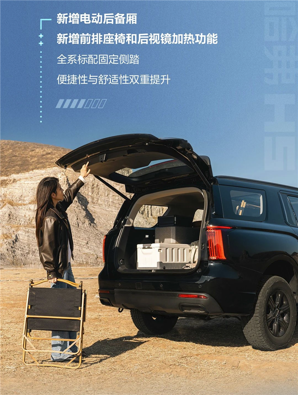 14.78万买大型燃油SUV 新款哈弗H5上市：非承载车身很扎实 新款哈弗H5 第4张