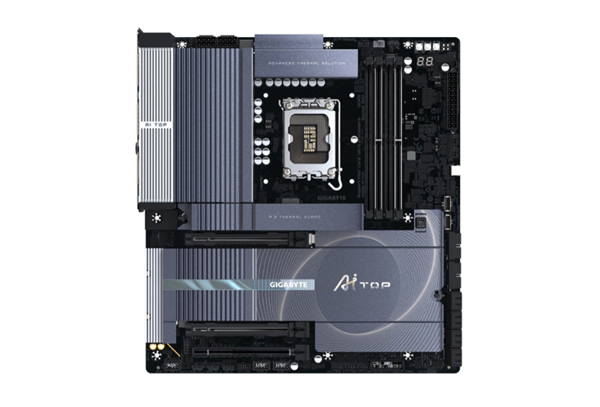 技嘉推出W880 AI TOP主板：双PCIe 5.0插槽、双雷电5 技嘉W880 TOP主板 第2张