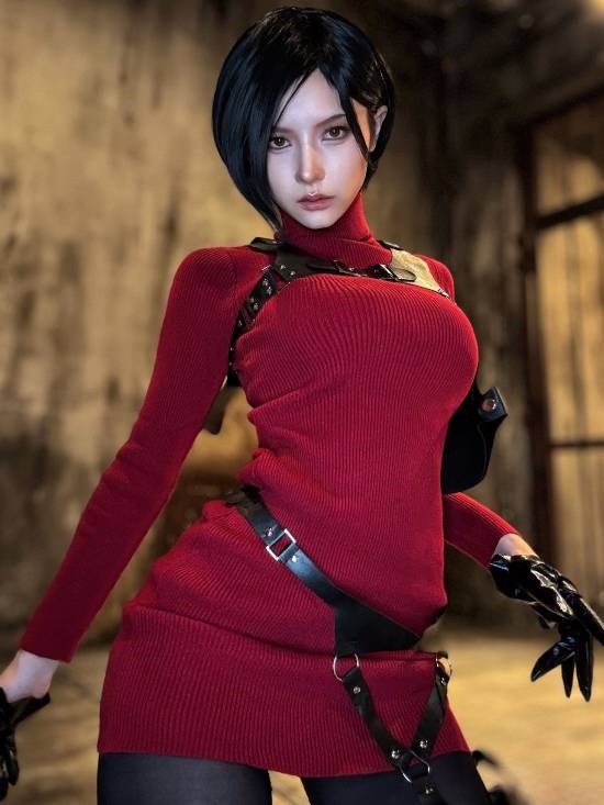 《寂静岭f》女主COS！裙子破损手拎水管 寂静岭f COS 第5张