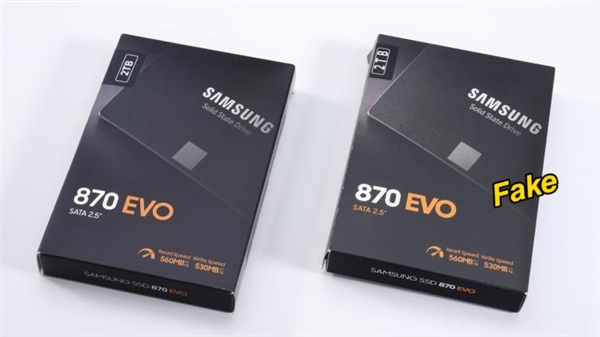三星870 EVO写入120GB就报废！拆开才发现是假货：Windows都被骗了 EVO写入120GB就报废 第7张