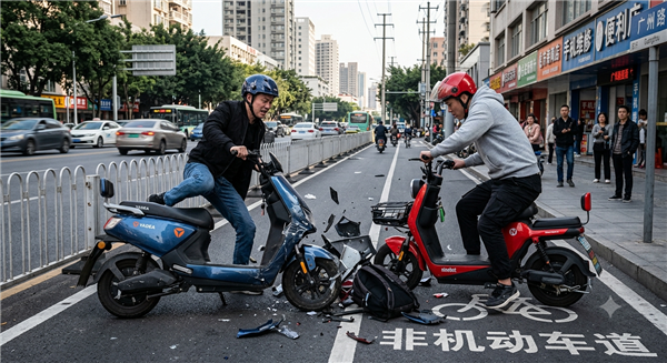 男子骑车逆行撞人 求助AI被误导执意拒赔：法院判了 AI 第1张