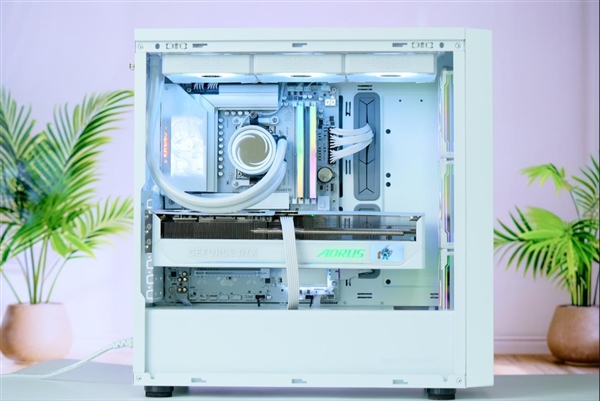 融入雕妹二次元设计！技嘉B850 AORUS ELITE-P ICE主板图赏 技嘉B850 ICE主板 第1张