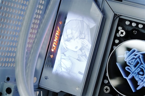 融入雕妹二次元设计！技嘉B850 AORUS ELITE-P ICE主板图赏 技嘉B850 ICE主板 第5张