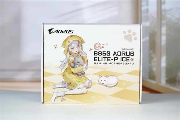 融入雕妹二次元设计！技嘉B850 AORUS ELITE-P ICE主板图赏 技嘉B850 ICE主板 第30张