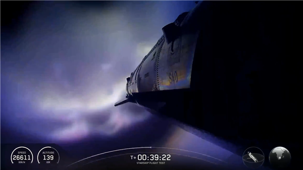 SpaceX星舰第13次试飞成功！首次部署V3版星链 超重型助推器受控溅落 SpaceX星舰 V3版星链 第4张