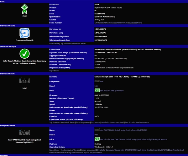 Intel下代至强7首次现身!32核240MB缓存、18A-P工艺跑通 Intel至强7 第1张 Intel下代至强7首次现身!32核240MB缓存、18A-P工艺跑通 Intel至强7 第1张