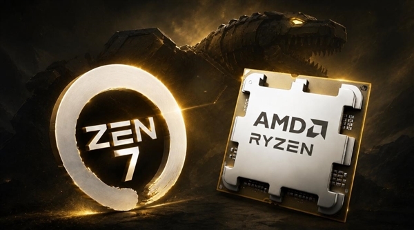 AMD下代CPU Zen7很疯狂：384核+1.4nm工艺 IPC大涨25% AMD Zen7 第1张