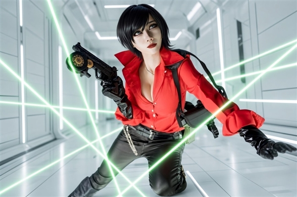 美女Cos《生化危机》艾达王美照 性感好身材藏不住 Cos 生化危机 第3张