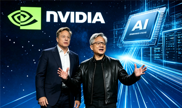 中美AI竞赛白热化！黄仁勋、马斯克罕见同声：过度监管AI就是在帮中国赢 中美AI竞赛 第1张