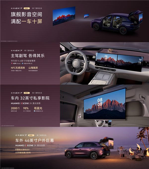 百万级以内增程最速SUV！启境GX7开启预售：24.99万起 启境GX7 第4张