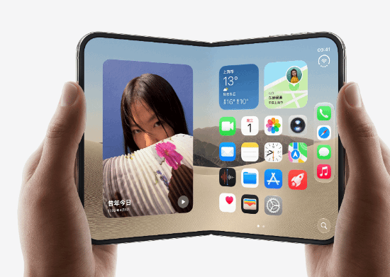 没吹得那么神!iPhone Duo上手折痕明显 乔布斯惊坐起 iPhone Duo 第6张