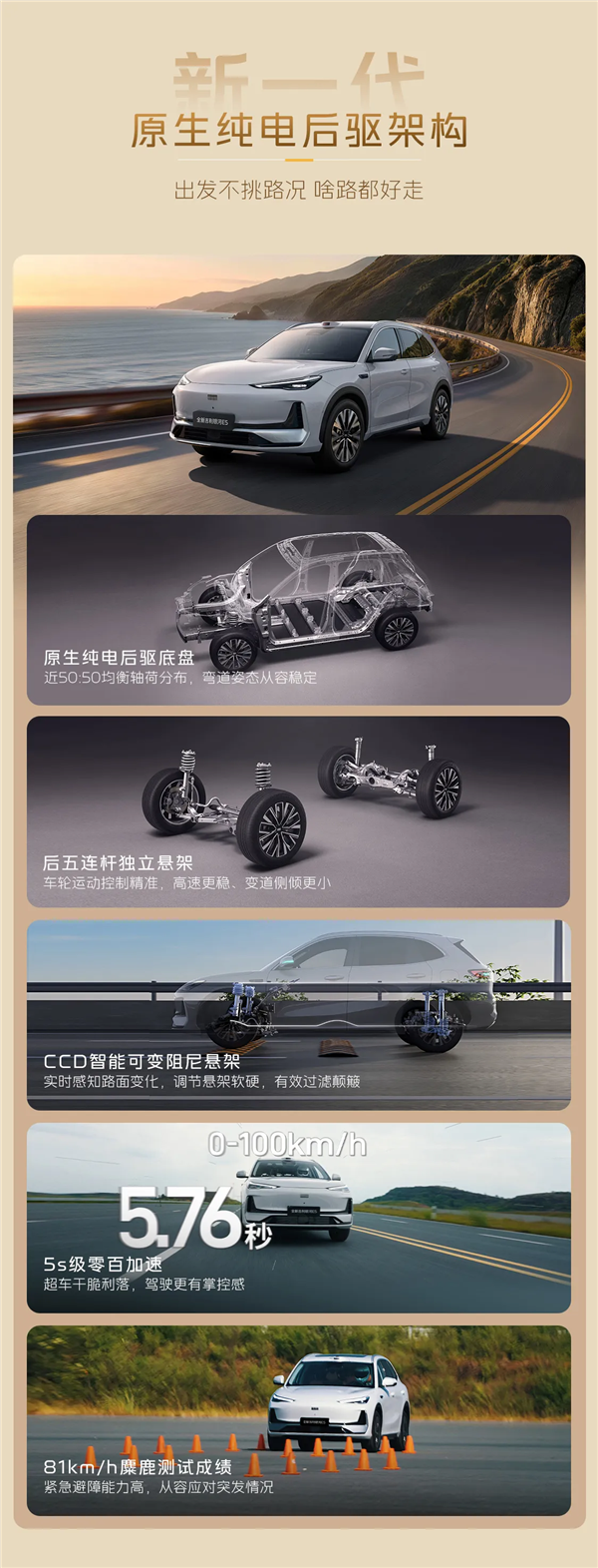 全域800V、6C峰值充电倍率!新款吉利银河E5上市:9.78万起 新款吉利银河E5 第8张 全域800V、6C峰值充电倍率!新款吉利银河E5上市:9.78万起 新款吉利银河E5 第8张