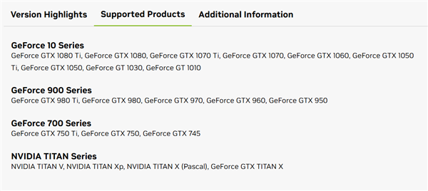 老显卡没被放弃：GTX 700至10系列集体获更新！修复114个漏洞 GTX 700至10系列集体获更新 第2张