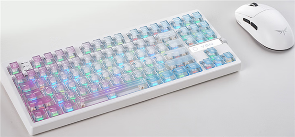 VGN推出V87Pro V2三模机械键盘：支持“双”8kHz回报率 机械键盘 第5张